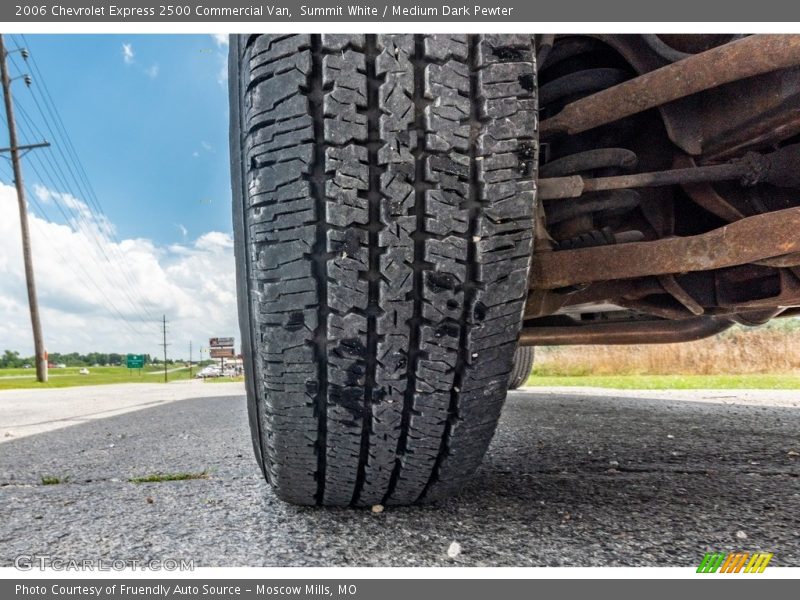 Summit White / Medium Dark Pewter 2006 Chevrolet Express 2500 Commercial Van