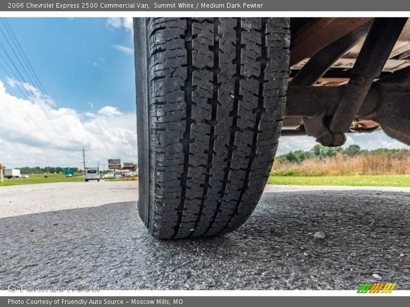 Summit White / Medium Dark Pewter 2006 Chevrolet Express 2500 Commercial Van