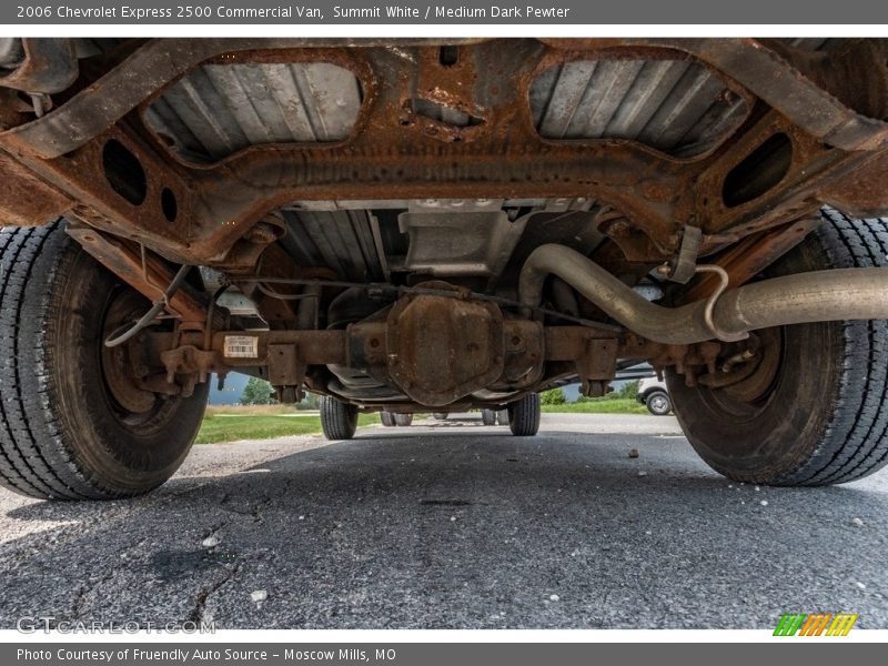 Summit White / Medium Dark Pewter 2006 Chevrolet Express 2500 Commercial Van