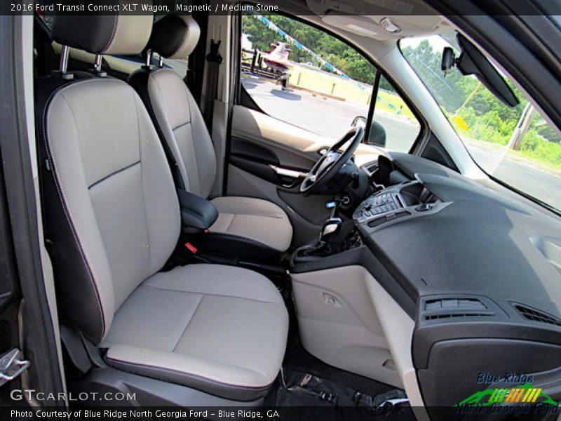 Front Seat of 2016 Transit Connect XLT Wagon