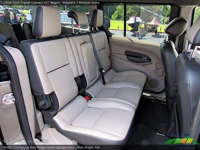 Rear Seat of 2016 Transit Connect XLT Wagon