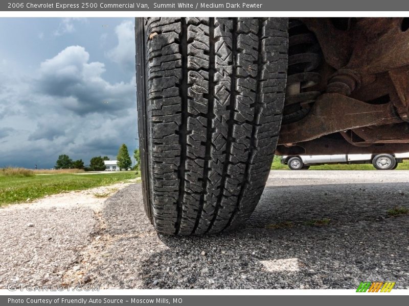 Summit White / Medium Dark Pewter 2006 Chevrolet Express 2500 Commercial Van