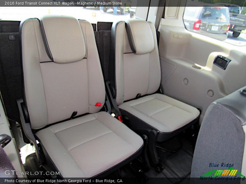 Rear Seat of 2016 Transit Connect XLT Wagon