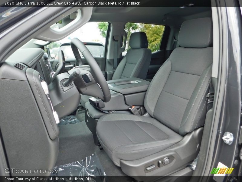 Carbon Black Metallic / Jet Black 2020 GMC Sierra 1500 SLE Crew Cab 4WD