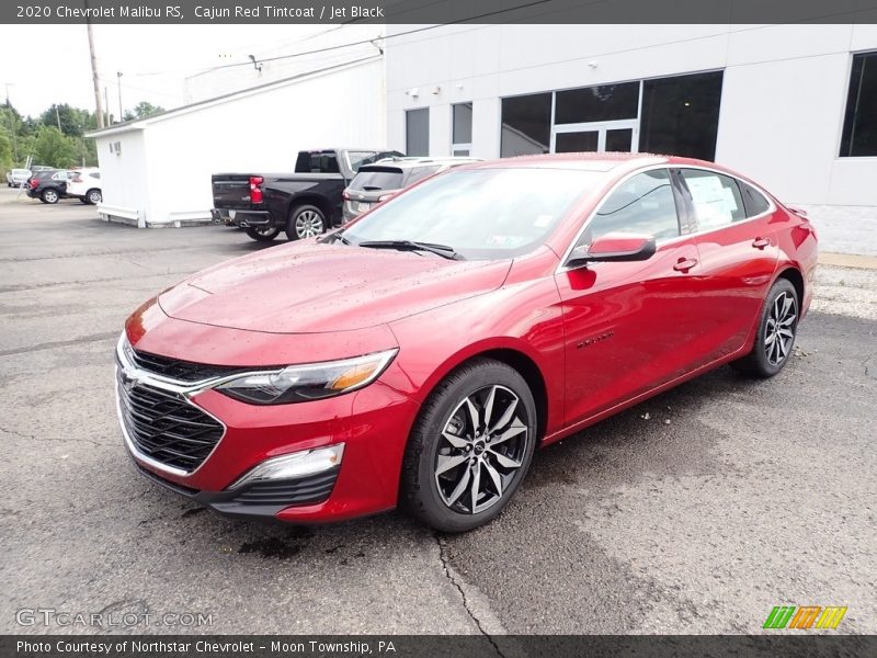 Cajun Red Tintcoat / Jet Black 2020 Chevrolet Malibu RS