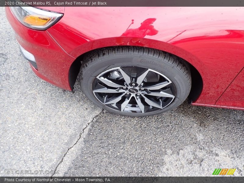 Cajun Red Tintcoat / Jet Black 2020 Chevrolet Malibu RS
