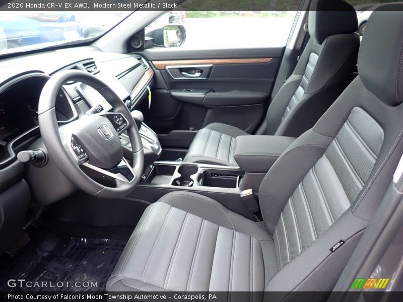 Modern Steel Metallic / Black 2020 Honda CR-V EX AWD