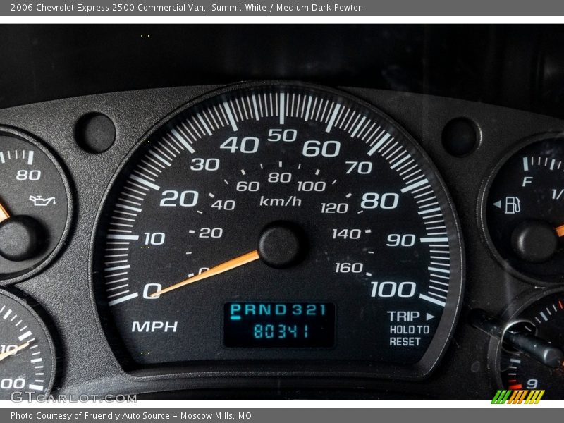 Summit White / Medium Dark Pewter 2006 Chevrolet Express 2500 Commercial Van