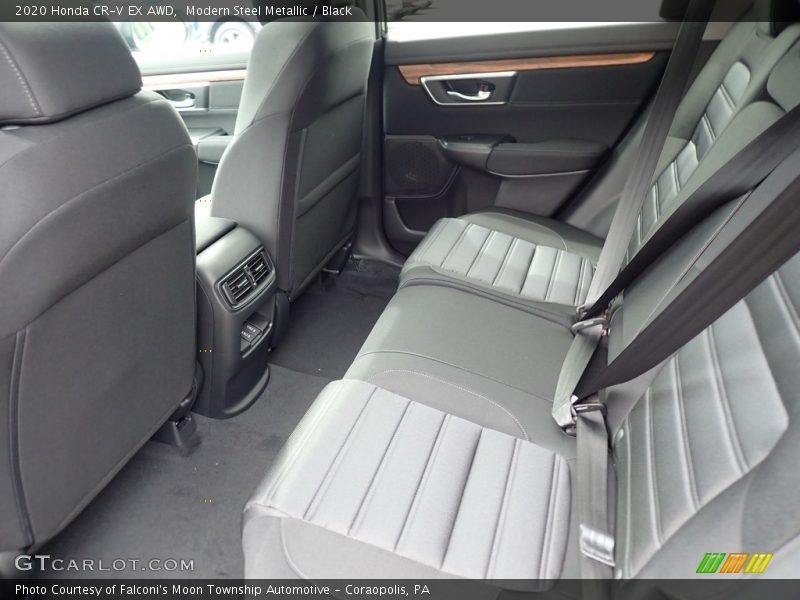 Modern Steel Metallic / Black 2020 Honda CR-V EX AWD