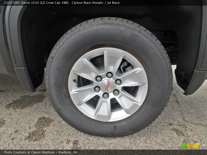 Carbon Black Metallic / Jet Black 2020 GMC Sierra 1500 SLE Crew Cab 4WD