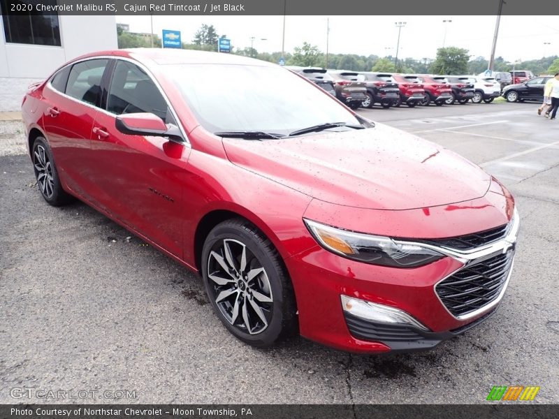 Cajun Red Tintcoat / Jet Black 2020 Chevrolet Malibu RS