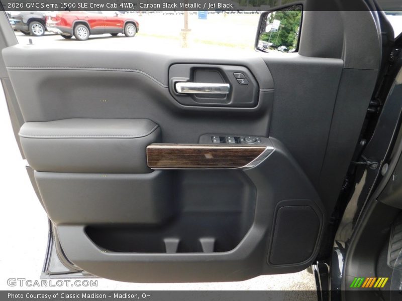 Carbon Black Metallic / Jet Black 2020 GMC Sierra 1500 SLE Crew Cab 4WD