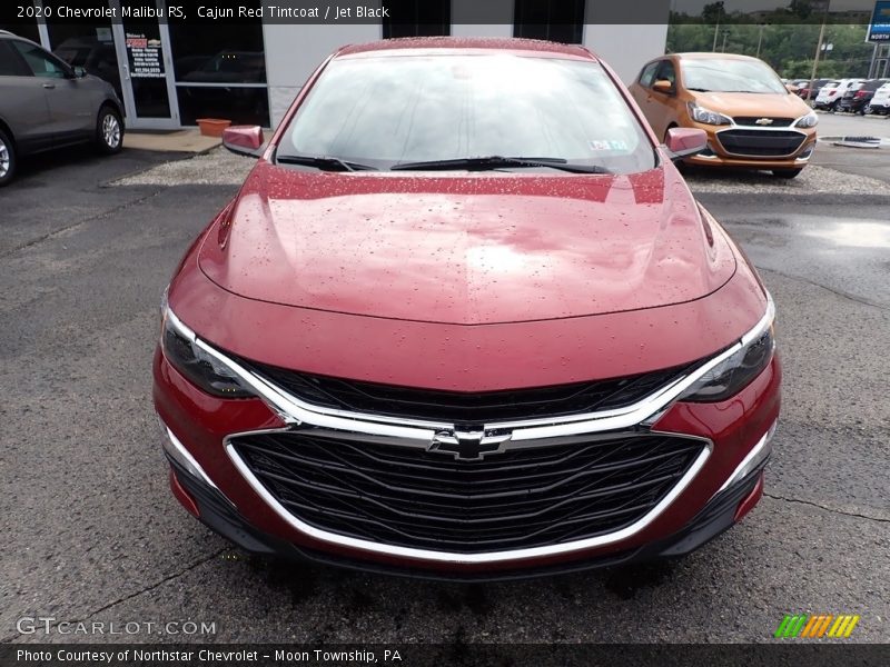 Cajun Red Tintcoat / Jet Black 2020 Chevrolet Malibu RS