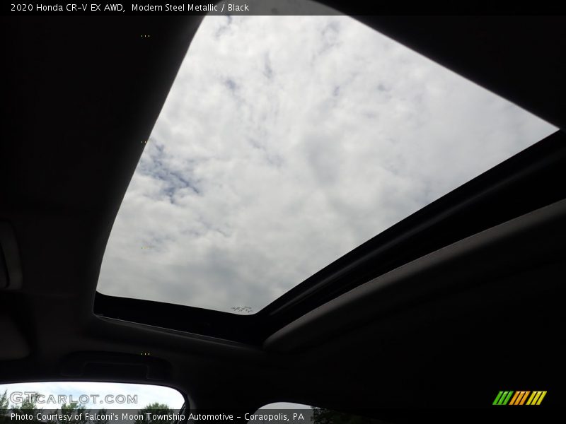 Modern Steel Metallic / Black 2020 Honda CR-V EX AWD