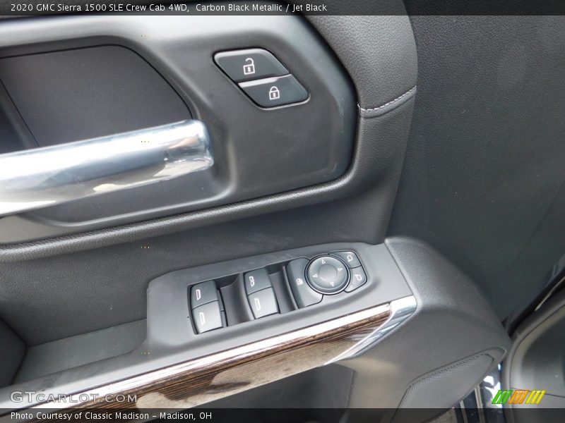 Carbon Black Metallic / Jet Black 2020 GMC Sierra 1500 SLE Crew Cab 4WD