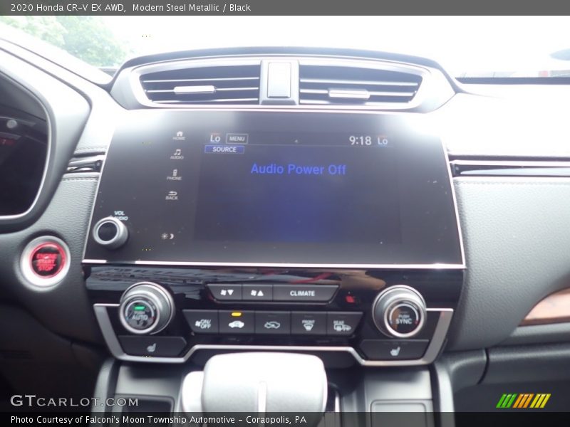 Modern Steel Metallic / Black 2020 Honda CR-V EX AWD