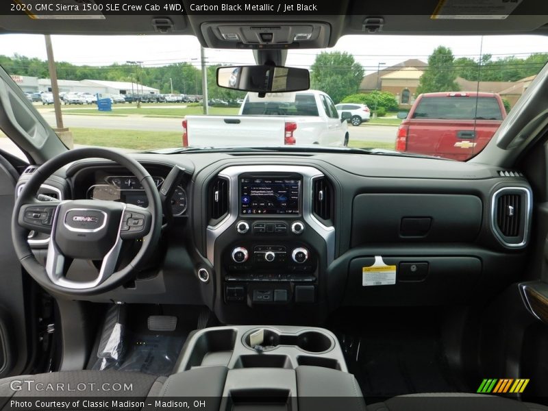 Carbon Black Metallic / Jet Black 2020 GMC Sierra 1500 SLE Crew Cab 4WD