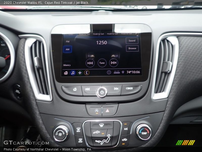 Cajun Red Tintcoat / Jet Black 2020 Chevrolet Malibu RS