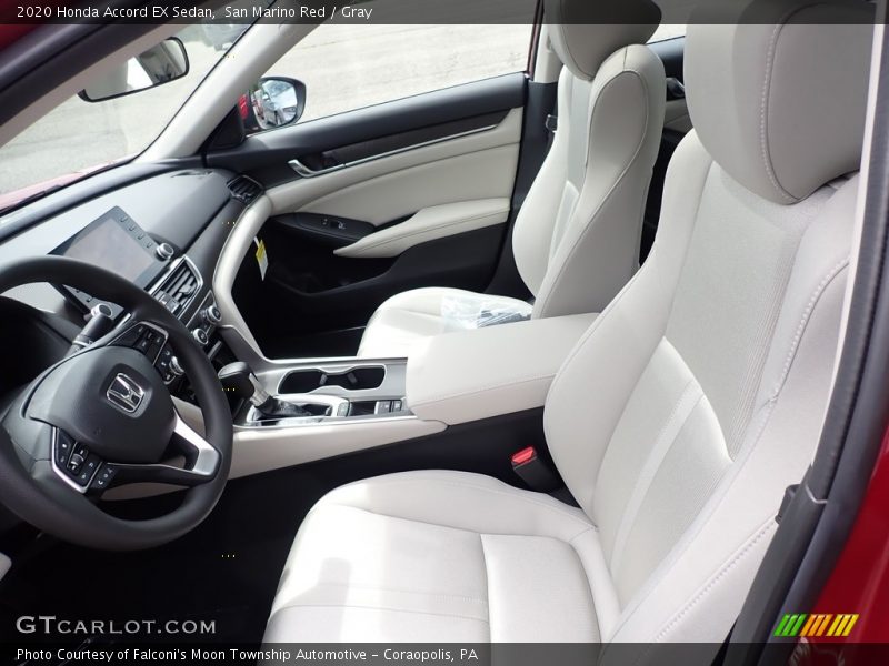 San Marino Red / Gray 2020 Honda Accord EX Sedan