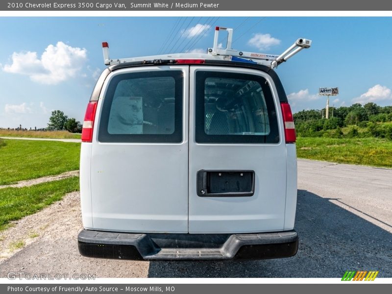 Summit White / Medium Pewter 2010 Chevrolet Express 3500 Cargo Van