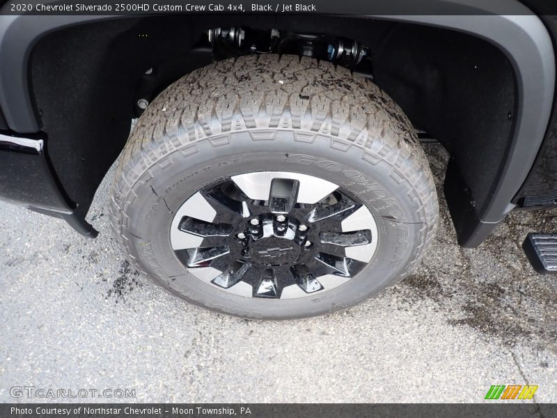 Black / Jet Black 2020 Chevrolet Silverado 2500HD Custom Crew Cab 4x4