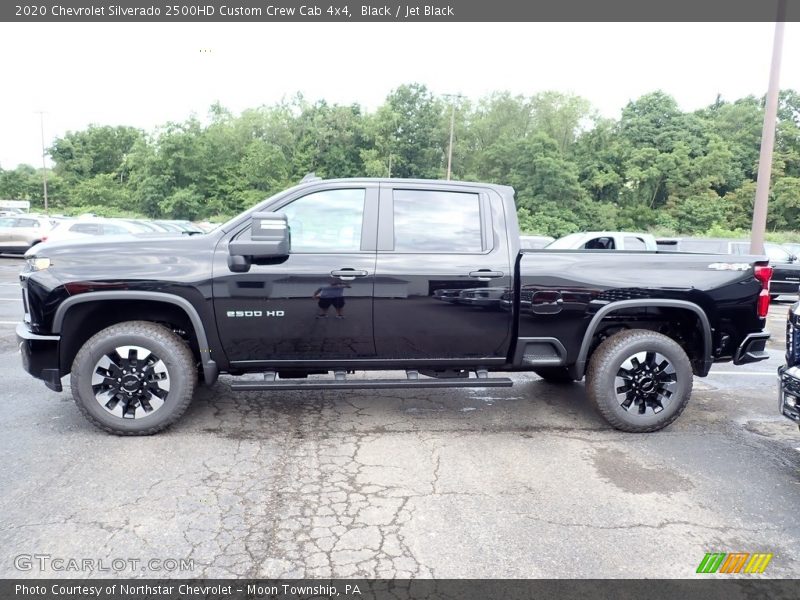 Black / Jet Black 2020 Chevrolet Silverado 2500HD Custom Crew Cab 4x4