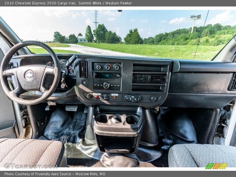 Summit White / Medium Pewter 2010 Chevrolet Express 3500 Cargo Van