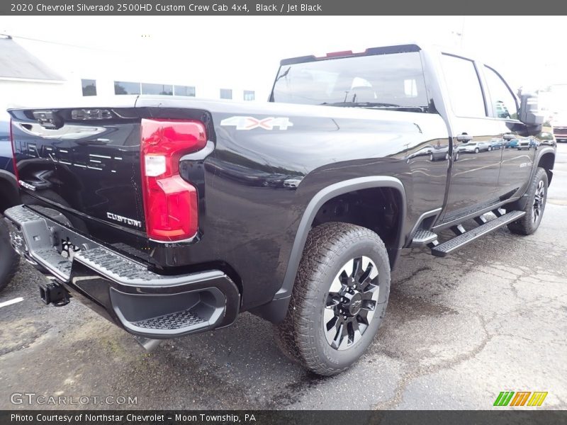 Black / Jet Black 2020 Chevrolet Silverado 2500HD Custom Crew Cab 4x4