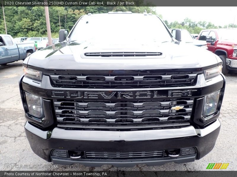 Black / Jet Black 2020 Chevrolet Silverado 2500HD Custom Crew Cab 4x4