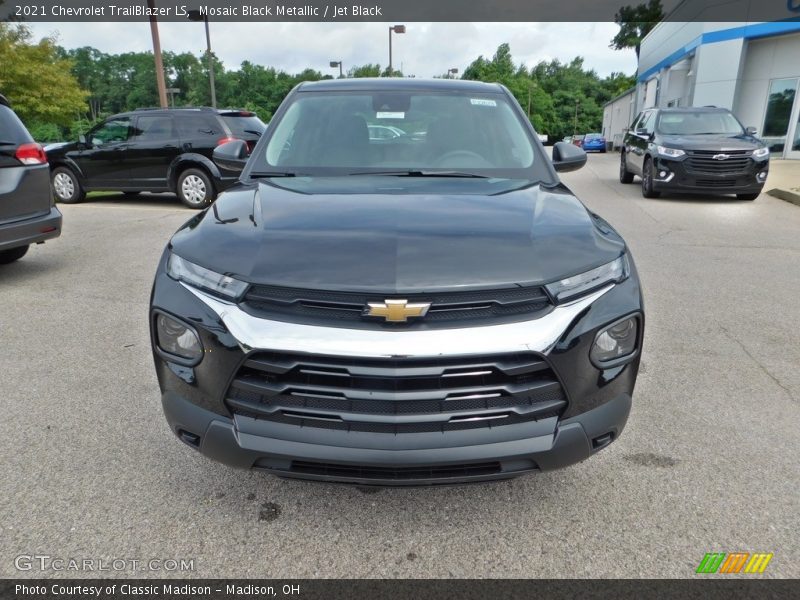 Mosaic Black Metallic / Jet Black 2021 Chevrolet TrailBlazer LS