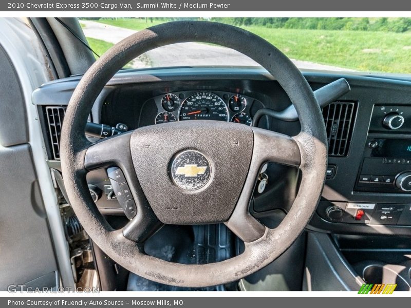 Summit White / Medium Pewter 2010 Chevrolet Express 3500 Cargo Van