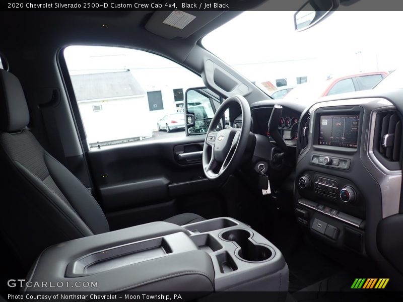 Black / Jet Black 2020 Chevrolet Silverado 2500HD Custom Crew Cab 4x4