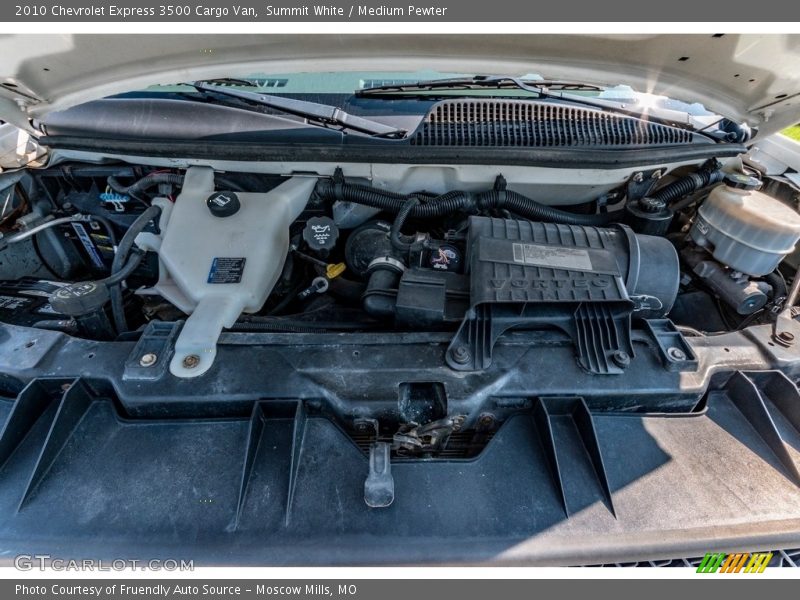 Summit White / Medium Pewter 2010 Chevrolet Express 3500 Cargo Van