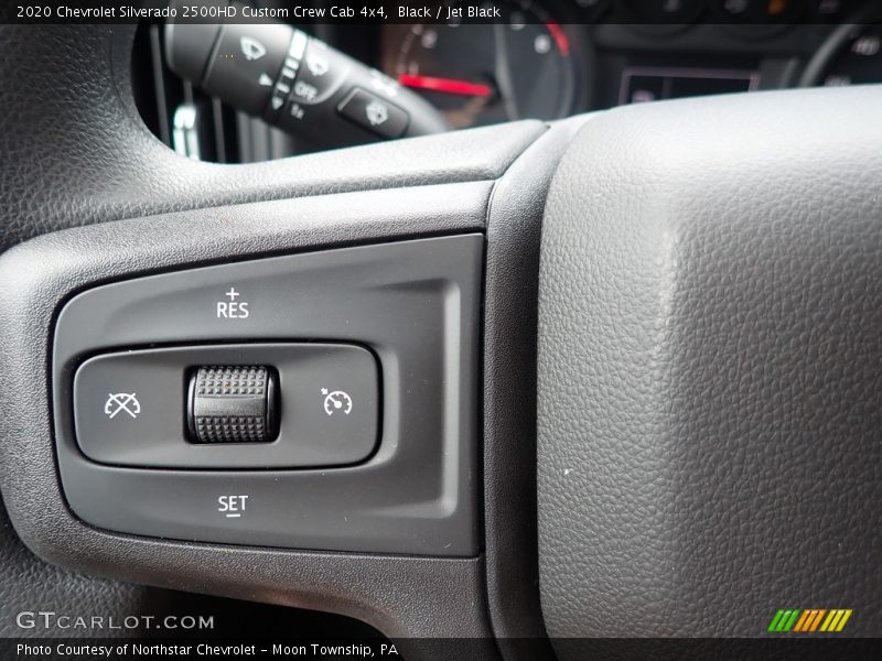 Black / Jet Black 2020 Chevrolet Silverado 2500HD Custom Crew Cab 4x4