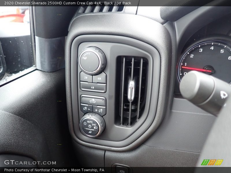 Black / Jet Black 2020 Chevrolet Silverado 2500HD Custom Crew Cab 4x4