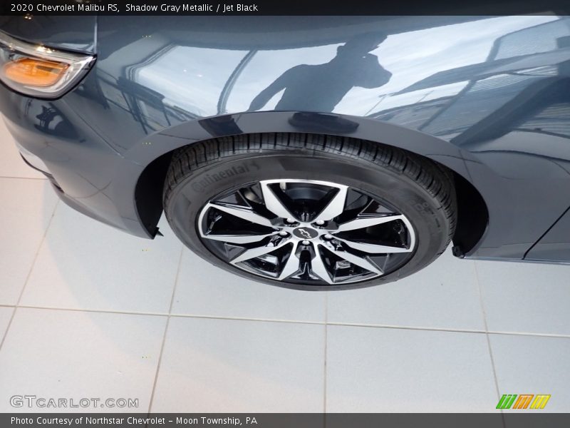 Shadow Gray Metallic / Jet Black 2020 Chevrolet Malibu RS