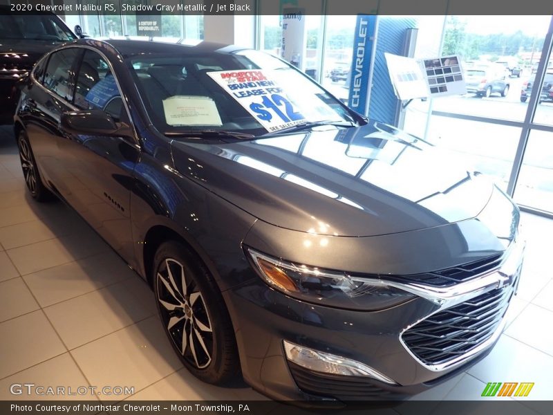 Shadow Gray Metallic / Jet Black 2020 Chevrolet Malibu RS