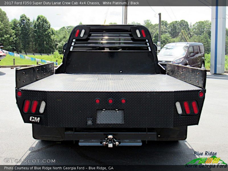 White Platinum / Black 2017 Ford F350 Super Duty Lariat Crew Cab 4x4 Chassis