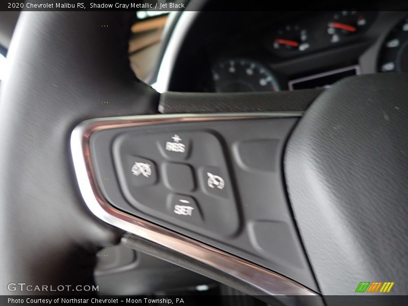 Shadow Gray Metallic / Jet Black 2020 Chevrolet Malibu RS