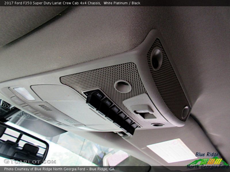 White Platinum / Black 2017 Ford F350 Super Duty Lariat Crew Cab 4x4 Chassis
