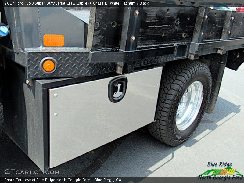 White Platinum / Black 2017 Ford F350 Super Duty Lariat Crew Cab 4x4 Chassis