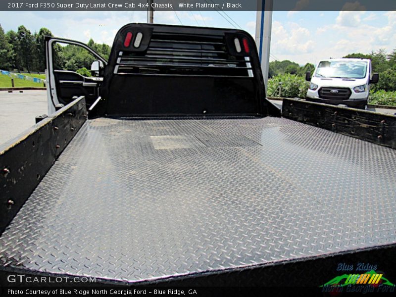 White Platinum / Black 2017 Ford F350 Super Duty Lariat Crew Cab 4x4 Chassis