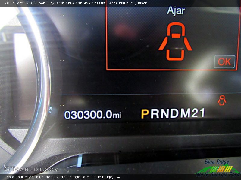 White Platinum / Black 2017 Ford F350 Super Duty Lariat Crew Cab 4x4 Chassis
