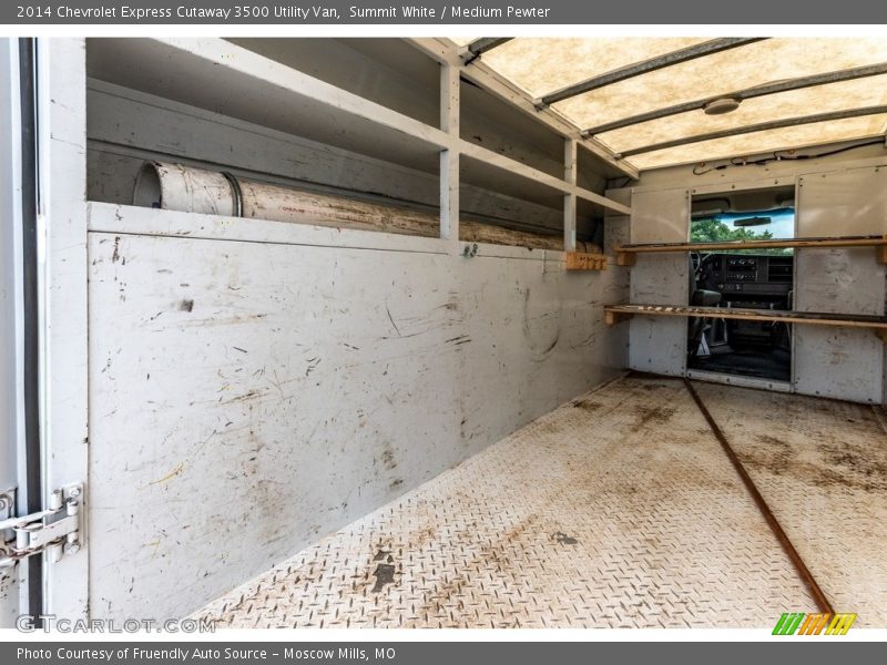 Summit White / Medium Pewter 2014 Chevrolet Express Cutaway 3500 Utility Van