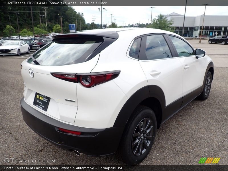 Snowflake White Pearl Mica / Black 2020 Mazda CX-30 AWD