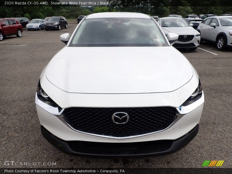 Snowflake White Pearl Mica / Black 2020 Mazda CX-30 AWD