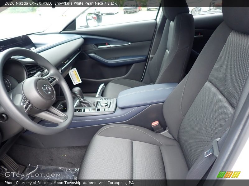 Snowflake White Pearl Mica / Black 2020 Mazda CX-30 AWD