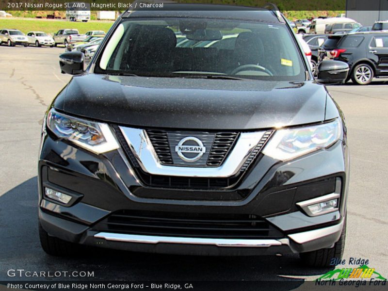 Magnetic Black / Charcoal 2017 Nissan Rogue SL AWD