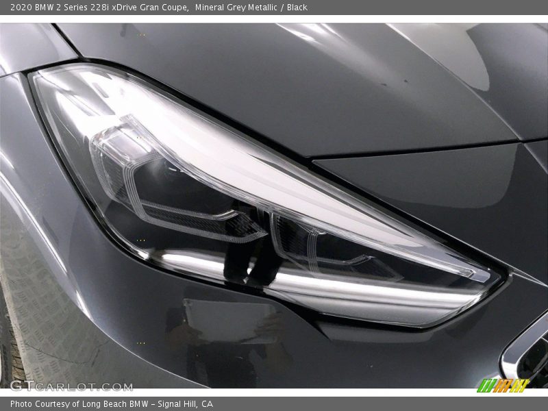 Mineral Grey Metallic / Black 2020 BMW 2 Series 228i xDrive Gran Coupe