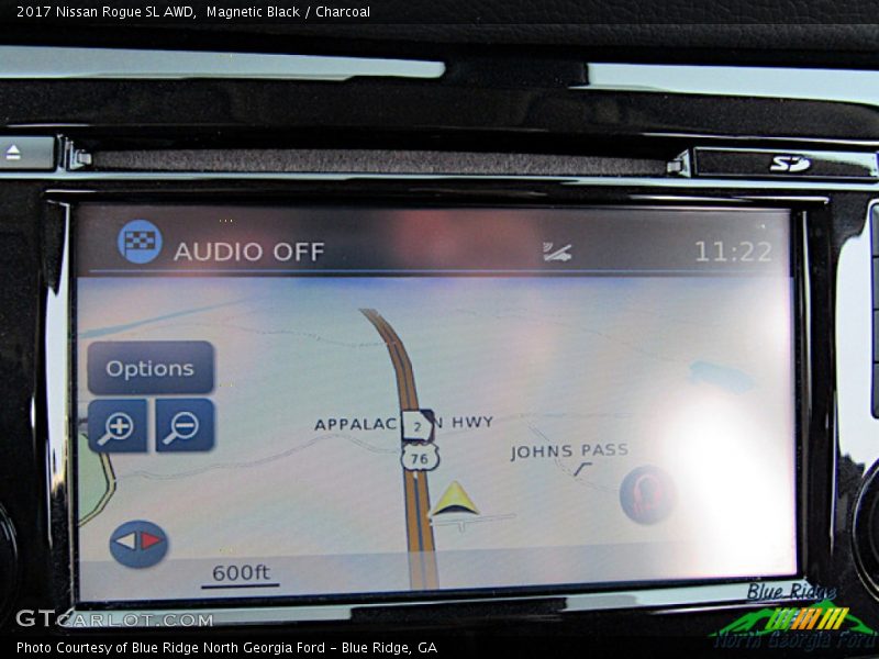 Magnetic Black / Charcoal 2017 Nissan Rogue SL AWD